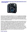 Canon G12 10MP Digital Camera with 5x Optical Image Stabilized Zoom and 2.8 inch Vari-Angle LCD