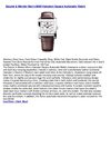 Baume & Mercier Men's 8685 Hampton Square Automatic Watch