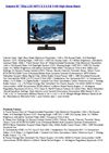 Sceptre 32 720p LCD HDTV X 3 2 2 B V-HD High Gloss Black