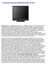 Sony Bravia S-Series KDL-26S3000 26-Inch 720p LCD HDTV
