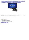 Sony KDL40HX800 40 Class LED Backlight 3D HDTV and Sony Alice In Wonderland 3D Deluxe Starter Kit - 3DBNDLALICE Bundle