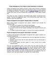 Project Management Term Papers: Useful Guidelines for Students 