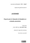 ACCIONES. Proyecto para la formación de formadores en extensión universitaria