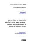 Estrategias de afiliación académica en el nivel superior. El Taller de Resolución de Problemas en Ingeniería en...