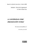La universidad como organización vivible
