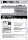 Cómo entender la prueba de Comprensión Lectora