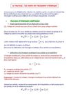 Le travail : mode de transfert de l'énergie (Version prof)