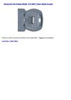 Advanced Tool Design Model ATD-8545 Razor Blade Scraper