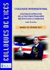 ICES - Colloque "Nouvelles approches de la politique étrangère des États-Unis d'Amérique"