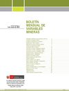 BOLETÍN MENSUAL DE VARIABLES MINERAS