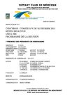 COMITE 8 DU 1 FEVRIER 2011