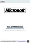 MICROSOFT MBS MB3-861 