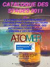 Catalogue formations continues Chimie et matériaux ATOMER 2011