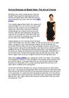 Online Dresses of Black Halo: The Art of Choice