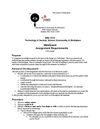 WebQuest Assignment Requirements