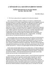 Metodología Educacion para los Derechos Humanos