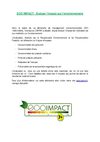 Communiqué de presse Eco Impact