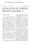 Algunos aspectos del desarrollo urbanístico de Pozoblanco