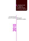 Observatoire 2010 du droit à l'alimentation et à la nutrition
