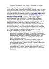 Education Coursework - Which Aspect of Education to Consider? 