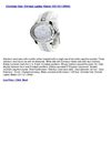 Christian Dior Christal Ladies Watch CD112113R001