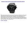 Michael Kors Black Dial Black Ceramic Bracelet Oversized Watch MK5164
