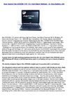 Acer Aspire One AOD250-1151 10.1-Inch Black Netbook - 3+ Hour Battery Life