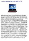 Acer Aspire One AOD255E-13608 10.1-Inch Netbook (Ruby Red)