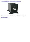 Audioengine N22 Black Premium Desktop Audio Amplifier