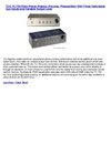 TCC TC-754 RIAA Phono Preamp (Pre-amp, Preamplifier) With Three Switchable Aux Inputs and Variable Output Level