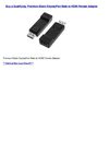 Cheap Price Electronics - Premium Black DisplayPort Male to HDMI Female Adapter