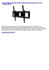 Cheap Price Electronics - Peerless PT660 Universal Tilt Wall Mount for 32 to 60 Displays (Black)