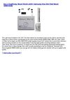 Cheap Price Electronics - Mount World LED01 Samsung Ultra Slim Wall Mount WMN1000B