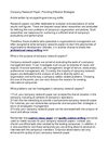 Company Research Paper: Providing Effective Strategies