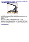 Cheap Price Electronics - Mediabridge Ultra Series - Component Video Cable with Audio - Gold Plated Pro Grade RCA...