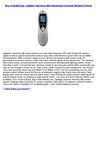 Cheap Price Electronics - Logitech Harmony 890 Advanced Universal Remote Control