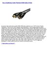 Cheap Price Electronics - Insten Premium HDMI Cable, 50 feet