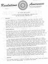 Cosmic Awareness 1977-06: The 'Clear Light', The Moment of Death, etc.
