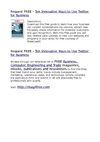 Ten Innovative Ways to Use Twitter for Business