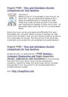 Time and Attendance System Comparisons for Your Business