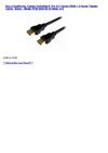 Cheap Price Electronics - Cables Unlimited 6' Pro AV Series HDMI 1.3 Home Theater Cable - Black - Model PCM-2295-06...