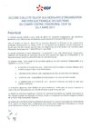 Accord collectif relatif aux modalités d'organisation par vote électronique des élections du Comité Central...