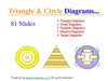 Dreiecks- & Kreisdiagramme für Powerpoint Präsentationen