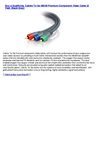 Cheap Price Electronics - Cables To Go 98036 Premium Component Video Cable (8 Feet, BlackGray)