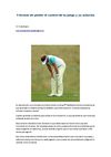 Golf: 4 formas de perder el control de tu juego y su Solución