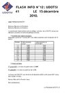 flash info n°12