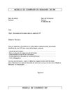modèle lettre DIF