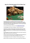 How You Take Advantage of Online Poker Free Money