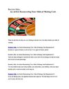 Roulette Odds: An Article Enumerating Your Odds of Making Cash