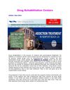 Drug Rehabilitation Centers